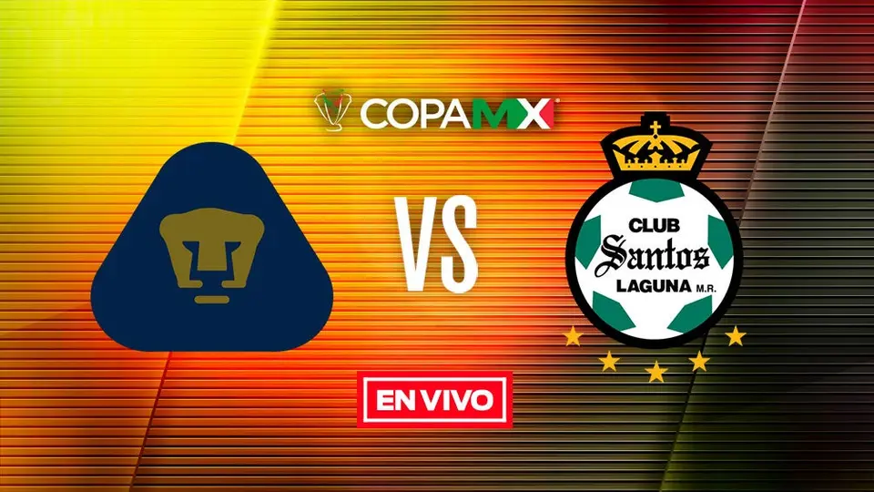 Pumas vs Santos Copa MX en vivo y en directo Octavos de Final Vuelta