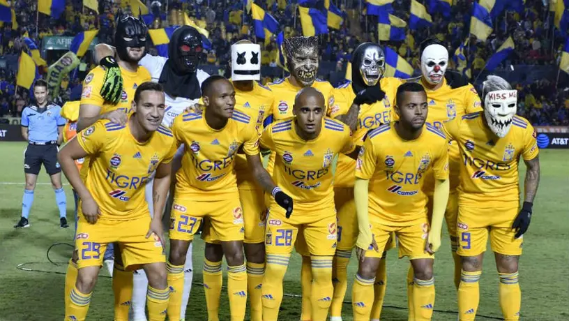Tigres, trolleado en Argentina por usar máscaras previo al juego vs Toluca