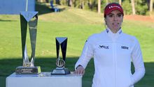 Gaby López, golfista mexicana, conquistó el Torneo de Campeonas de la LPGA