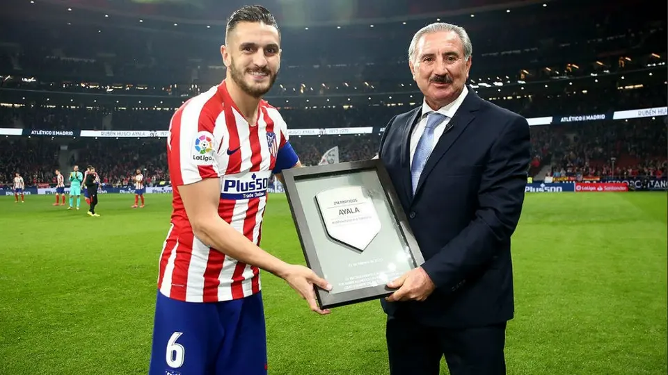 Atlético de Madrid realizó segundo homenaje al Ratón Ayala