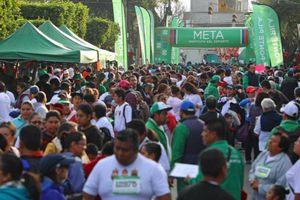 Carrera Comunitaria 'Ponte Pila' en Milpa Alta revolucionó el pulso de los participantes