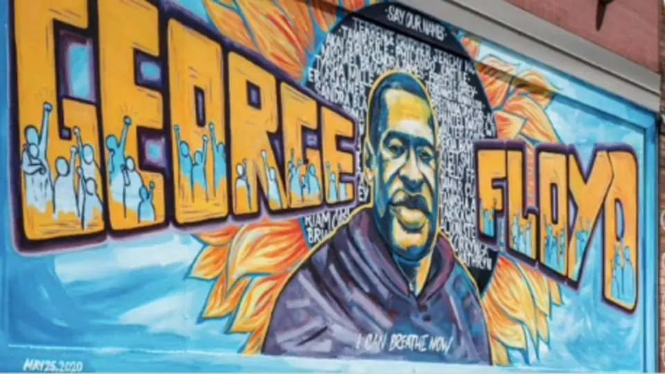 George Floyd: Integrantes de Vikings estuvieron presentes en homenaje