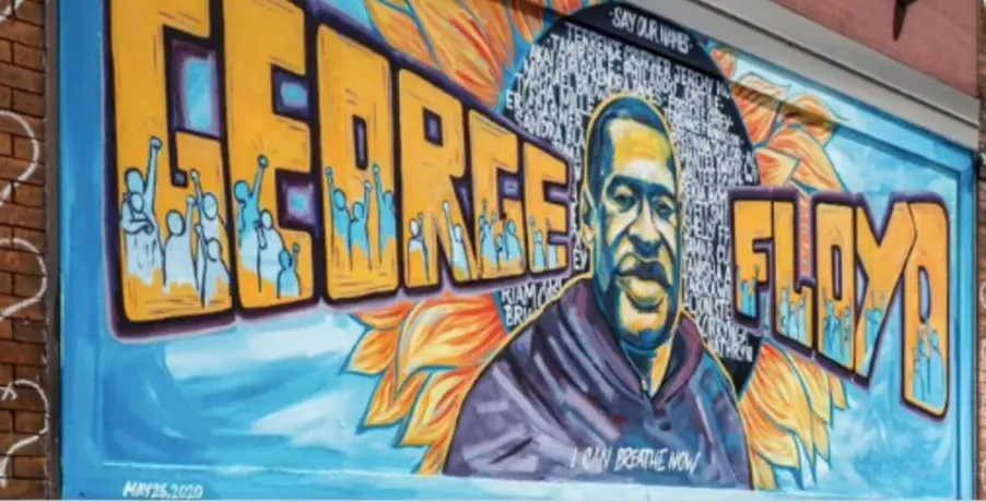 George Floyd: Integrantes de Vikings estuvieron presentes en homenaje