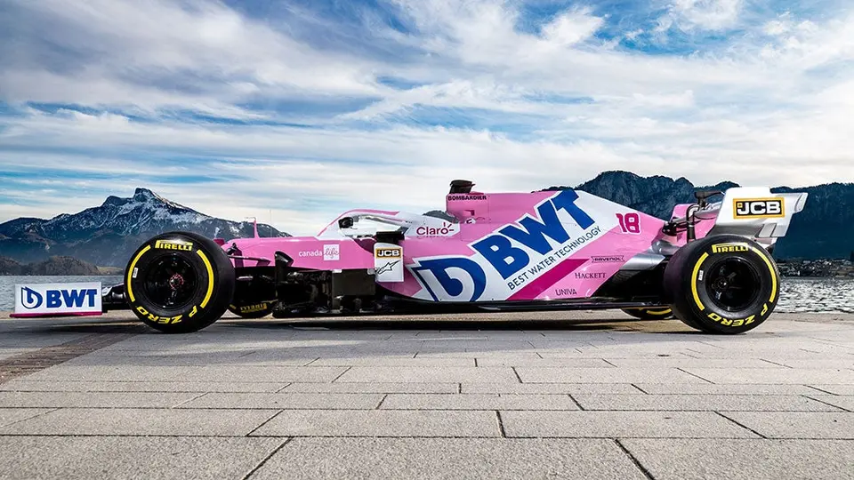 Racing Point y Checo Pérez presentaron monoplaza 'RP20'