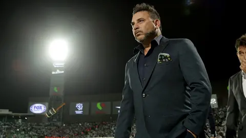 Antonio Mohamed visitó la Basílica de Guadalupe previo a Final de Vuelta