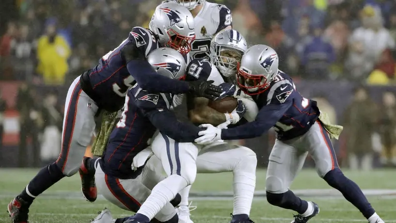 Patriots fue atacado por 'epidemia' de gripa y reportó a 17 jugadores 'cuestionables'