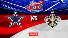 Dallas Cowboys vs New Orleans Saints NFL en vivo y en directo Semana 4 SNF