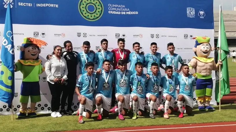 Estadio Olímpico albergó finales de futbol de la Olimpiada Comunitaria