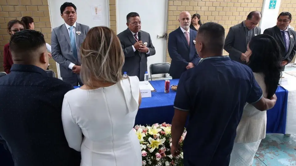 Registro Civil autorizó 475 bodas dentro de Reclusorios de la CDMX en 2019