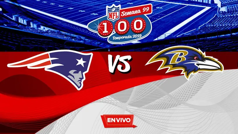 New England Patriots vs Baltimore Ravens NFL en vivo y en directo Semana 9