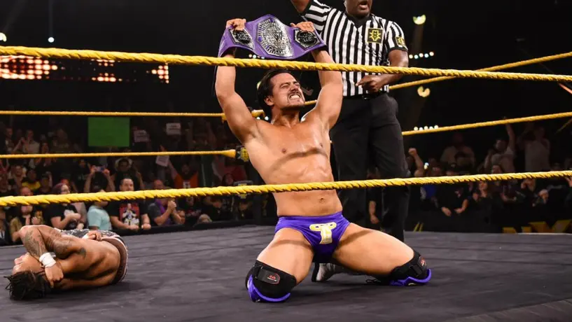 Ángel Garza, nuevo campeón Crucero en la WWE