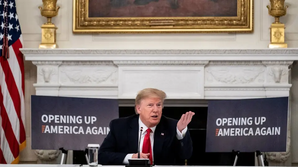 Donald Trump anunció el rompimiento de la relación de Estados Unidos con la OMS