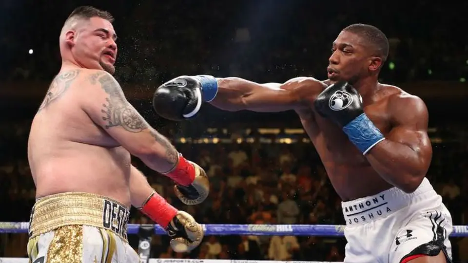 Andy Ruiz, nuevamente abajo en las apuestas ante Anthony Joshua