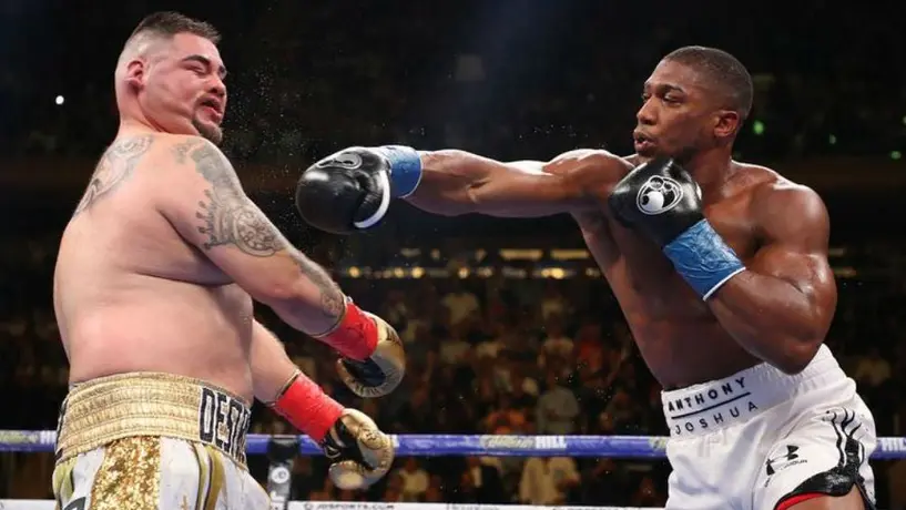 Andy Ruiz, nuevamente abajo en las apuestas ante Anthony Joshua