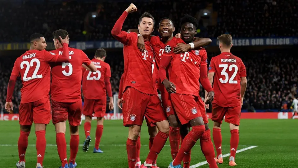 Bayern Munich, con un pie en Cuartos de Champions tras vencer al Chelsea