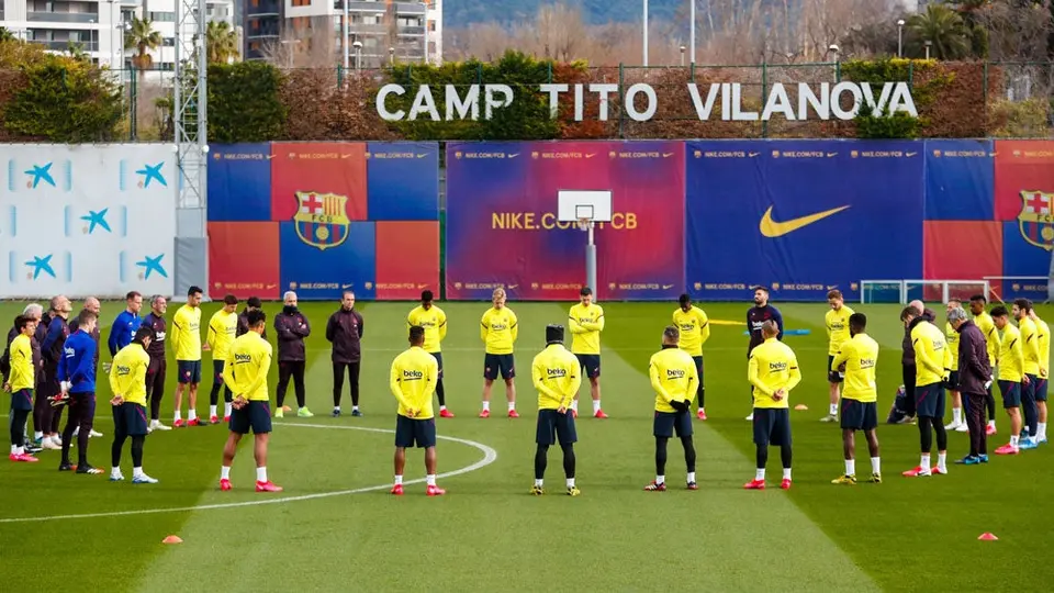Barcelona guardó minuto de silencio en memoria de Kobe Bryant