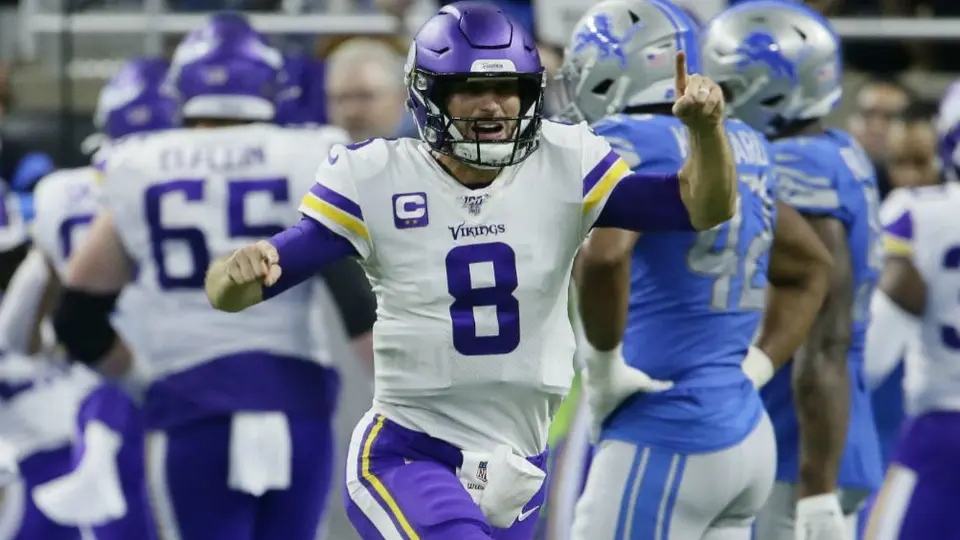 Kirk Cousins comandó victoria de Vikings ante Lions