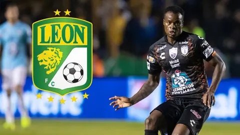 León presentó a Stiven Barreiro con lenguaje de señas