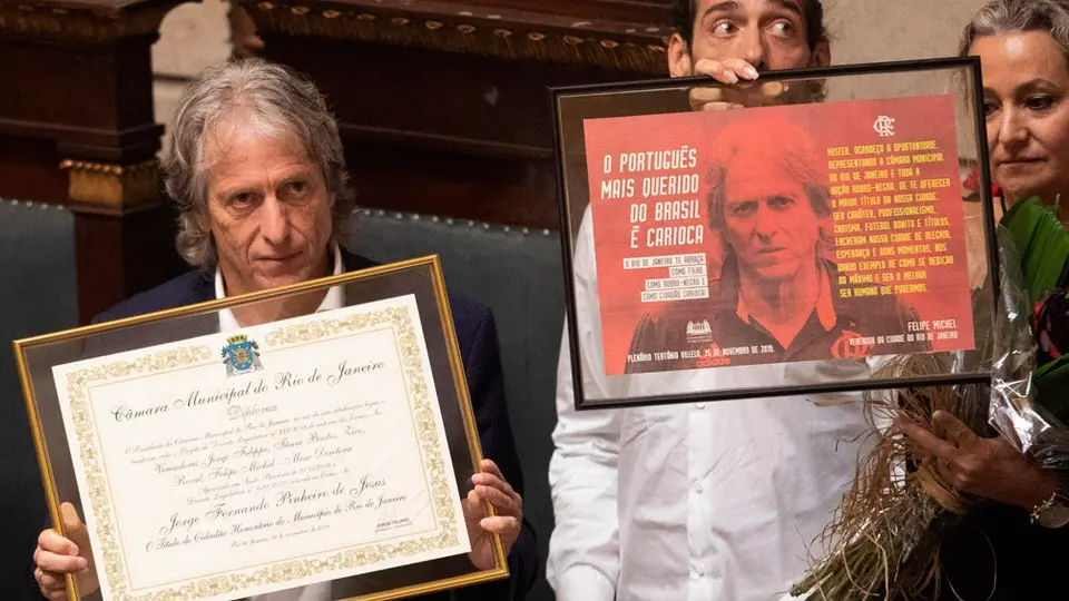 DT de Flamengo recibió el título de ciudadano honorario de Río