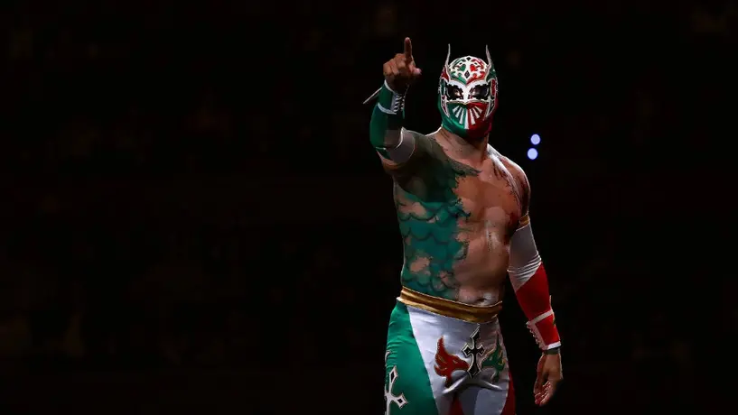 Sin Cara apareció de sorpresa en Guerra de Titantes
