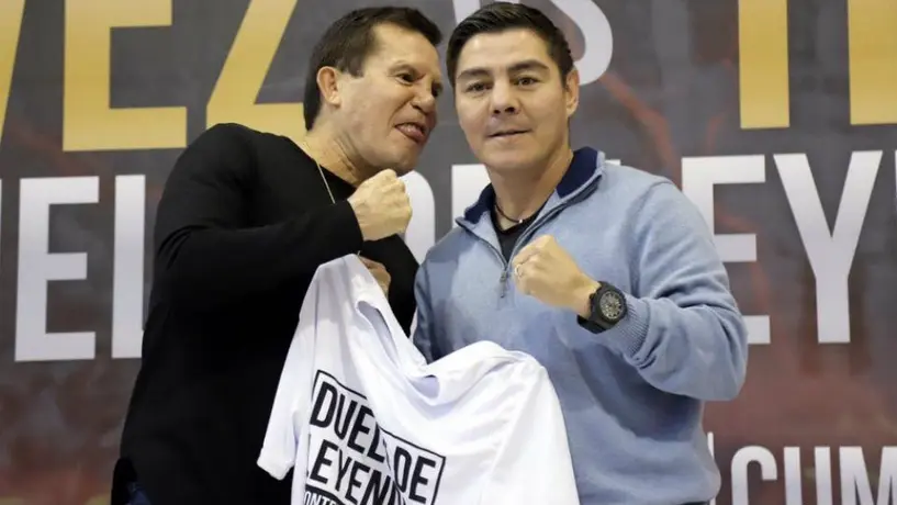 JC Chávez y 'Travieso' Arce presentaron su segundo combate