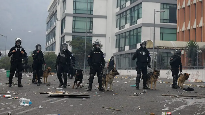 Lenín Moreno mandó al ejército a las calles ante protestas en Quito 