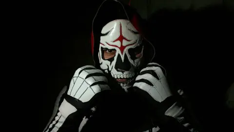 Hija de La Parka reveló cómo era el rostro del luchador en TikTok