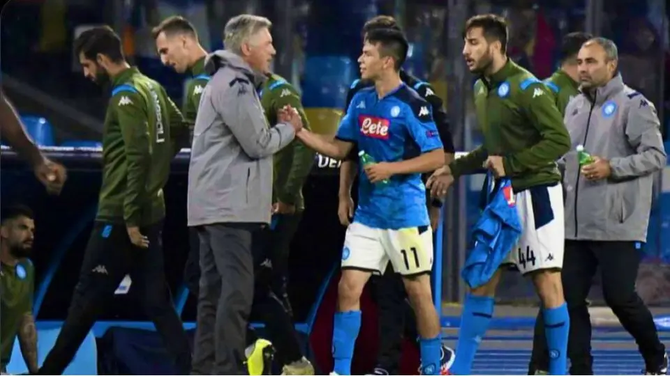 Chucky Lozano podría salir del Napoli rumbo al Everton de Carlo Ancelotti