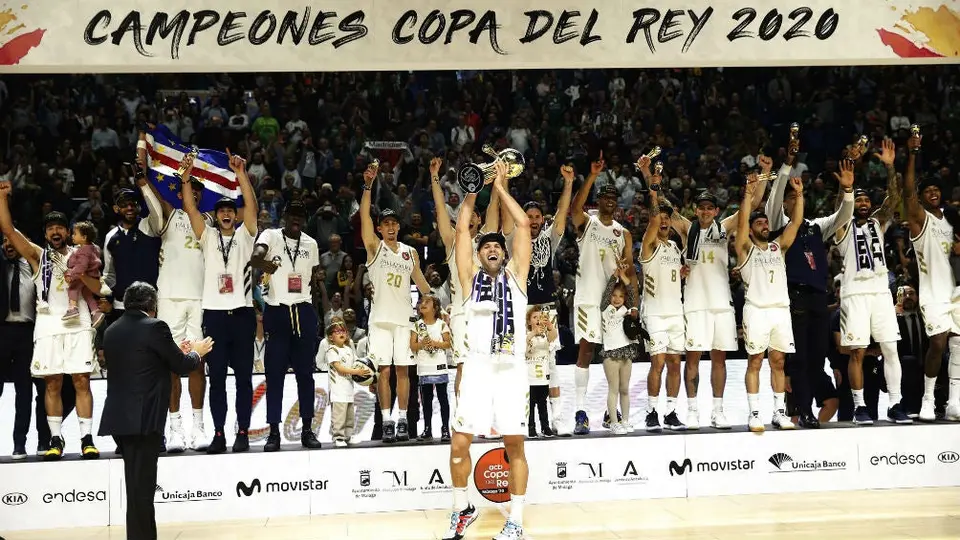 Real Madrid se consagró campeón de la Copa del Rey al vencer a Unicaja