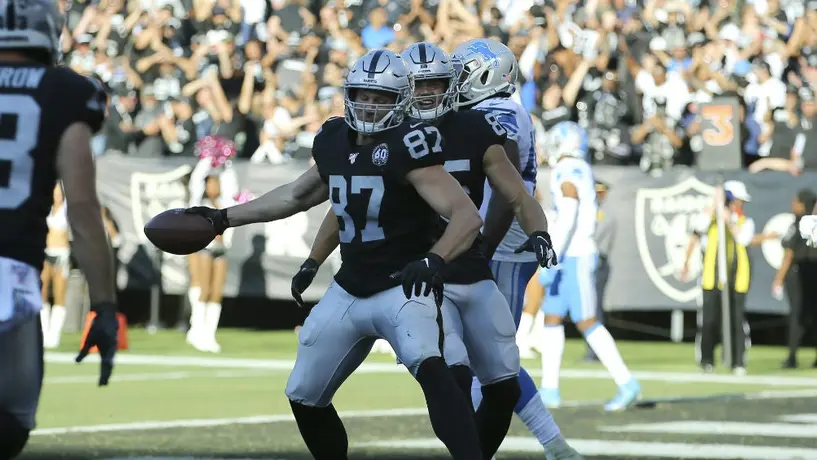Oakland derrotó a Detroit y volvió a la pelea por la AFC Oeste