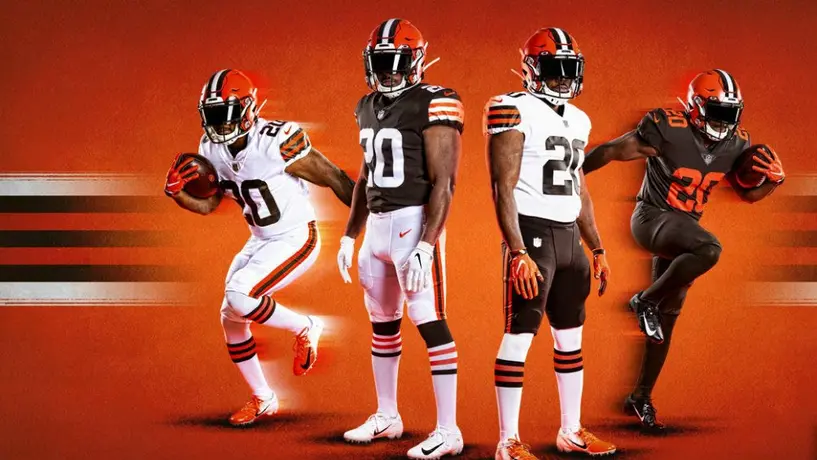 Browns presentó nuevos uniformes para la temporada 2020
