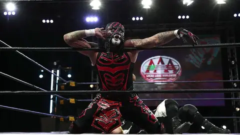 Pentagón Jr. quiere las máscaras de Psycho Clown y L.A. Park