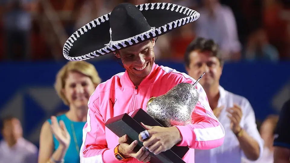 Rafa Nadal: 'Me gusta ganar en todos lados, pero México y España están unidos'