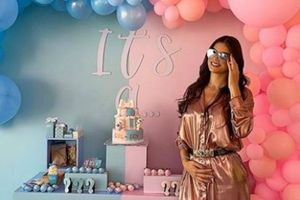 Hermana de Carlos Salcedo anunció el sexo de su hijo con una avioneta