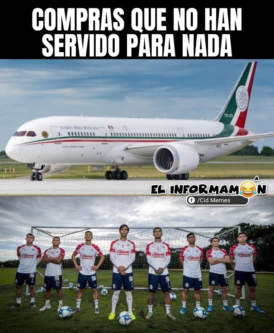 Los memes no perdonaron la derrota de las Chivas contra Cruz Azul