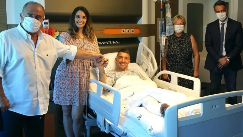 Galatasaray: Muslera celebró su cumpleaños en el hospital
