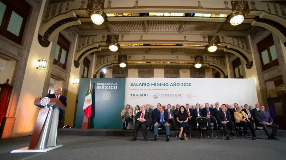 Salario mínimo subirá 20 por ciento para el próximo año
