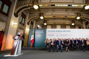 Salario mínimo subirá 20 por ciento para el próximo año