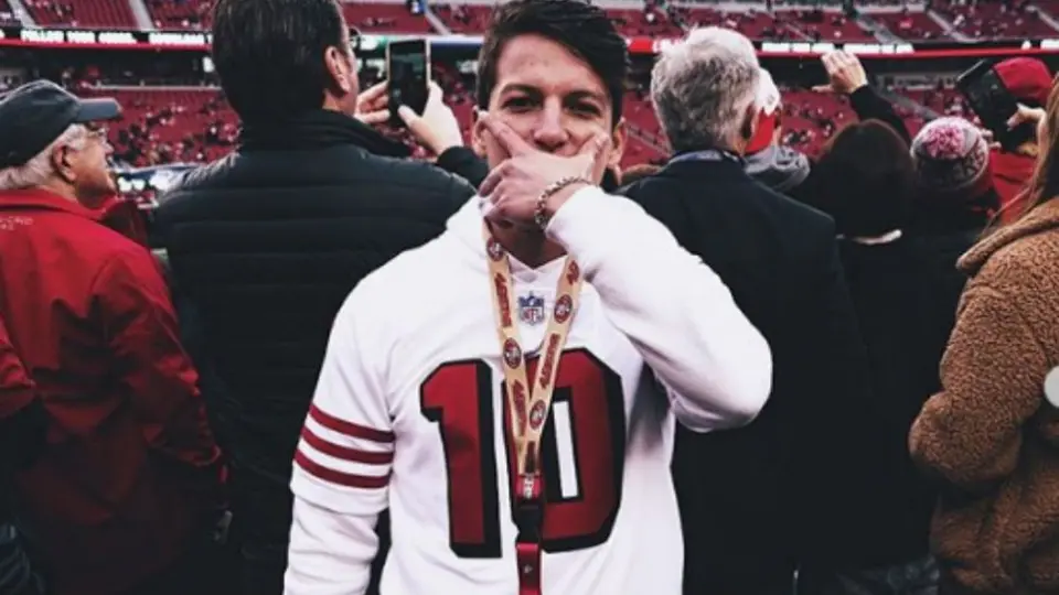 Carlos Fierro, presente en el Levi's Stadium para el Packers vs 49ers
