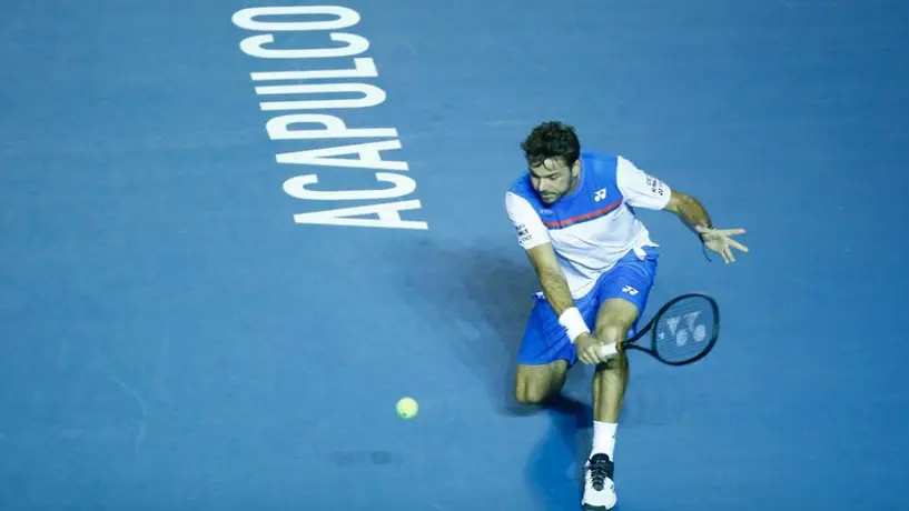 Wawrinka sufrió de más para liquidar a Tiafoe en su debut en el AMT 2020