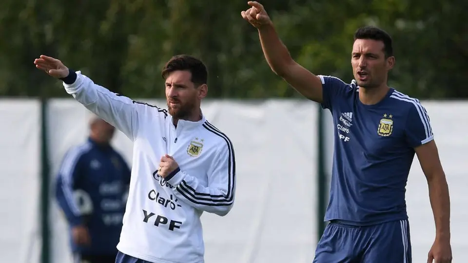 Messi respaldó la continuidad de Lionel Scaloni en Argentina