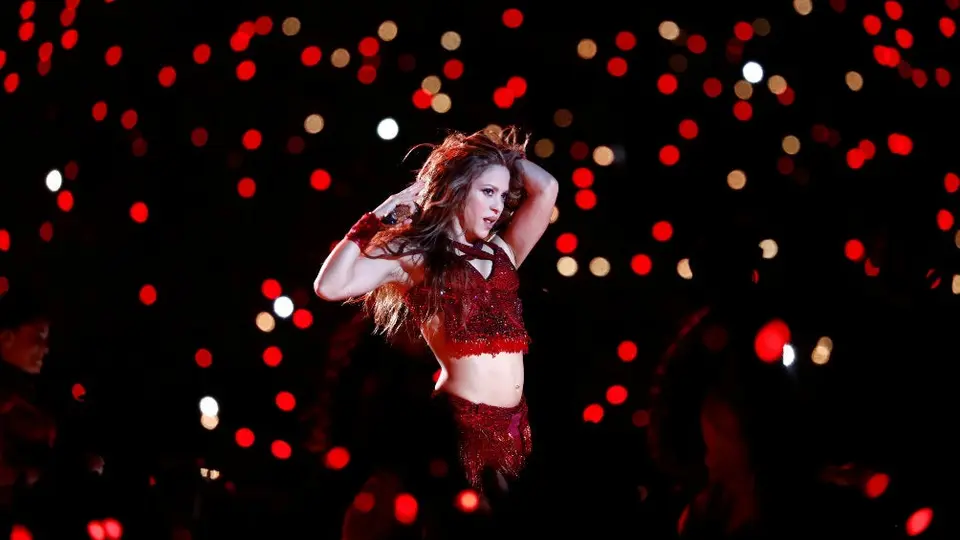 ¿Por qué Shakira sacó la lengua durante el Super Bowl LIV?