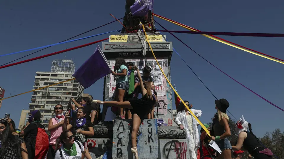 Con 2 millones de mujeres, Chile registró la marcha más grande del 8 de marzo