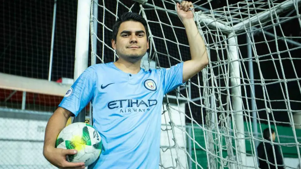 Diego Rojas y la pasión por el futbol que le heredó su abuelo
