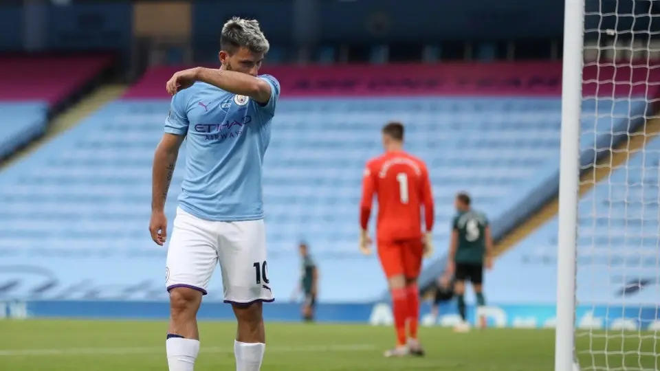 Kun Agüero: Manchester City confirmó que el argentino tiene una lesión en la rodilla