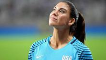 Exportera de Estados Unidos, Hope Solo, dio a luz a gemelos
