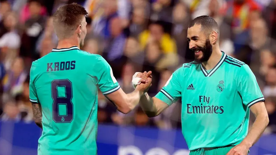 Real Madrid calificó a Cuartos de Final de Copa del Rey tras golear al Zaragoza