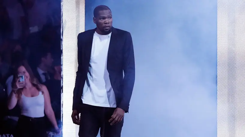 Kevin Durant admitió que le gustaría retirarse en el Barcelona