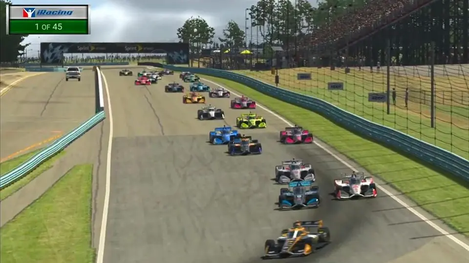 IndyCar realizó carrera virtual en medio de pandemia por coronavirus