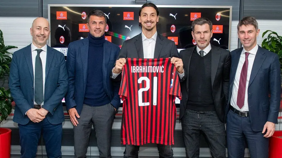 AC Milan presentó oficialmente a Zlatan Ibrahimovic